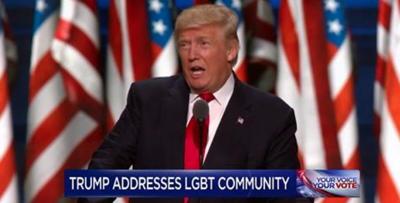 Trump set to break GOP’s record in winning LGBTQ vote