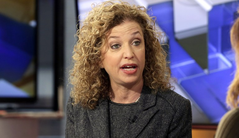 Wasserman Schultz appeared to be rebutting statements from former DHS Secretary Jeh Johnson, who testified today that the DNC said it didn't need the department's help when it was hacked last year. (AP Photo/Richard Drew, File)