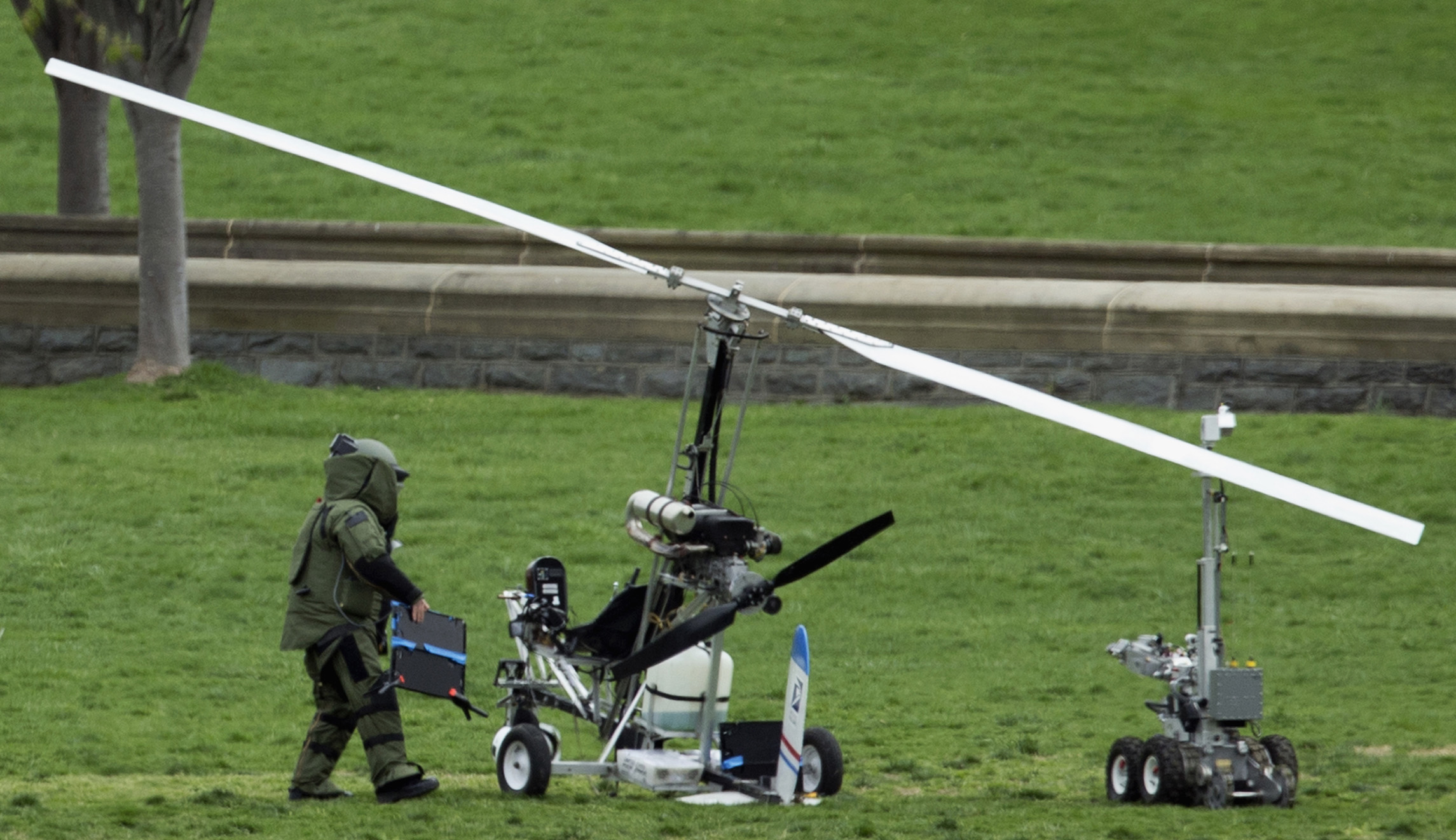 Air Force testing gyrocopter detection over D.C.