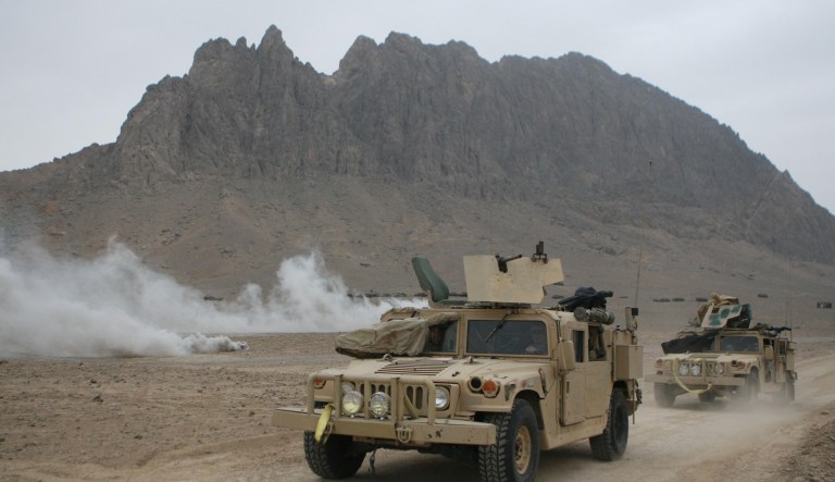 They are ultimate warrior diplomats. (AP Photo/Rafiq Maqbool)