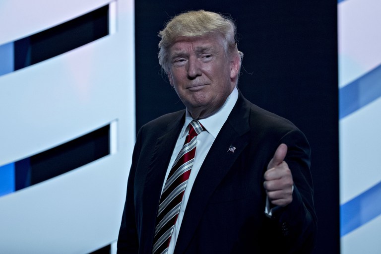 Donald Trump is planning a reality TV-style release of his medical records, according to Fox News hosts. (Andrew Harrer/Bloomberg)