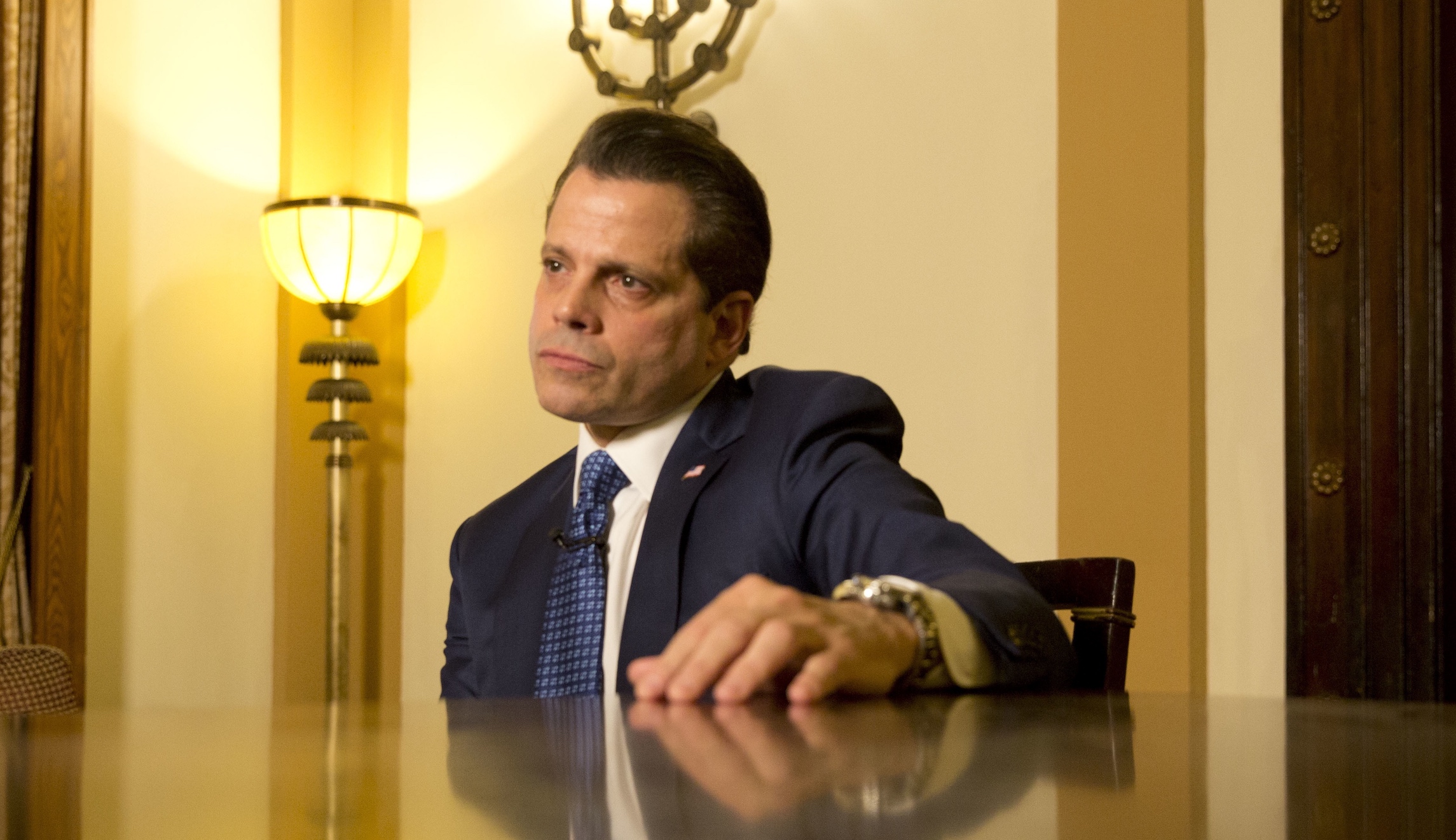 Anthony Scaramucci points to John Kelly over his inclusion in White House blacklist