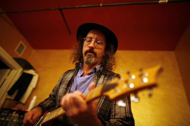 Musician James McMurtry performs at The Hamilton on Friday night.  (AP Photo/Jason DeCrow)