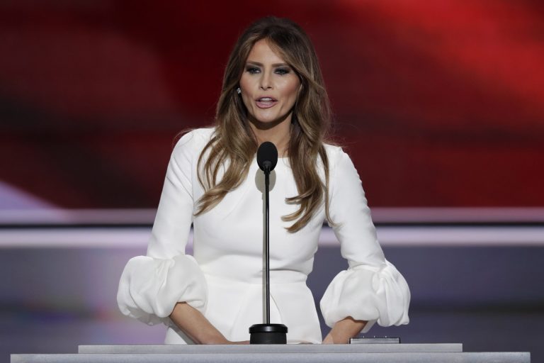 Daily Mail reporter Natalie Clarke wrote about a Slovenian magazine's recent claim that the modeling agency Melania Trump worked for doubled as an escort agency for wealthy men living in the city. (AP Photo)