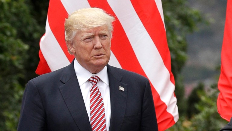 President Trump claimed Friday 