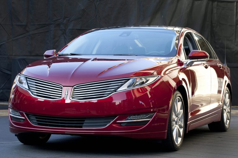Ford is recalling about 1.3 million of its Lincoln MKZ, above, and Ford Fusion models amid reports that steering wheels have come loose because of faulty bolts.   