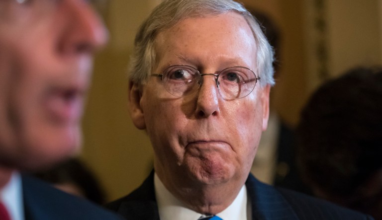 Senate Republicans would be wrong to think that pushing back the start of their summer vacation by two short weeks is all that's needed to overcome the challenges they face. (AP Photo/J. Scott Applewhite)