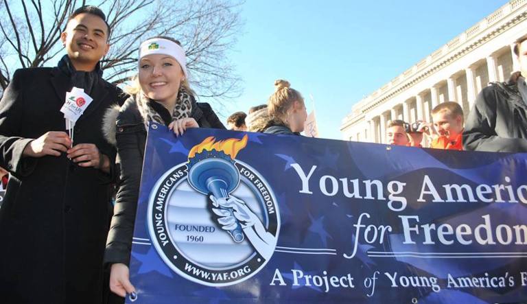The Young American's Foundation is considering the support a 