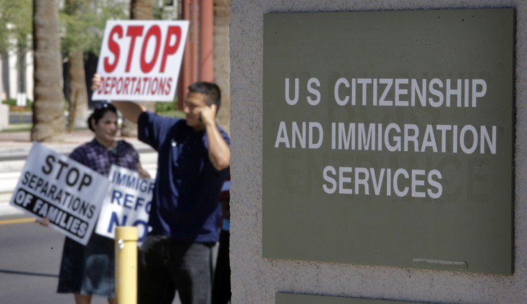 James McCament, ?Acting Director of U.S. Citizenship and Immigration Services told senators Tuesday that the policy, 