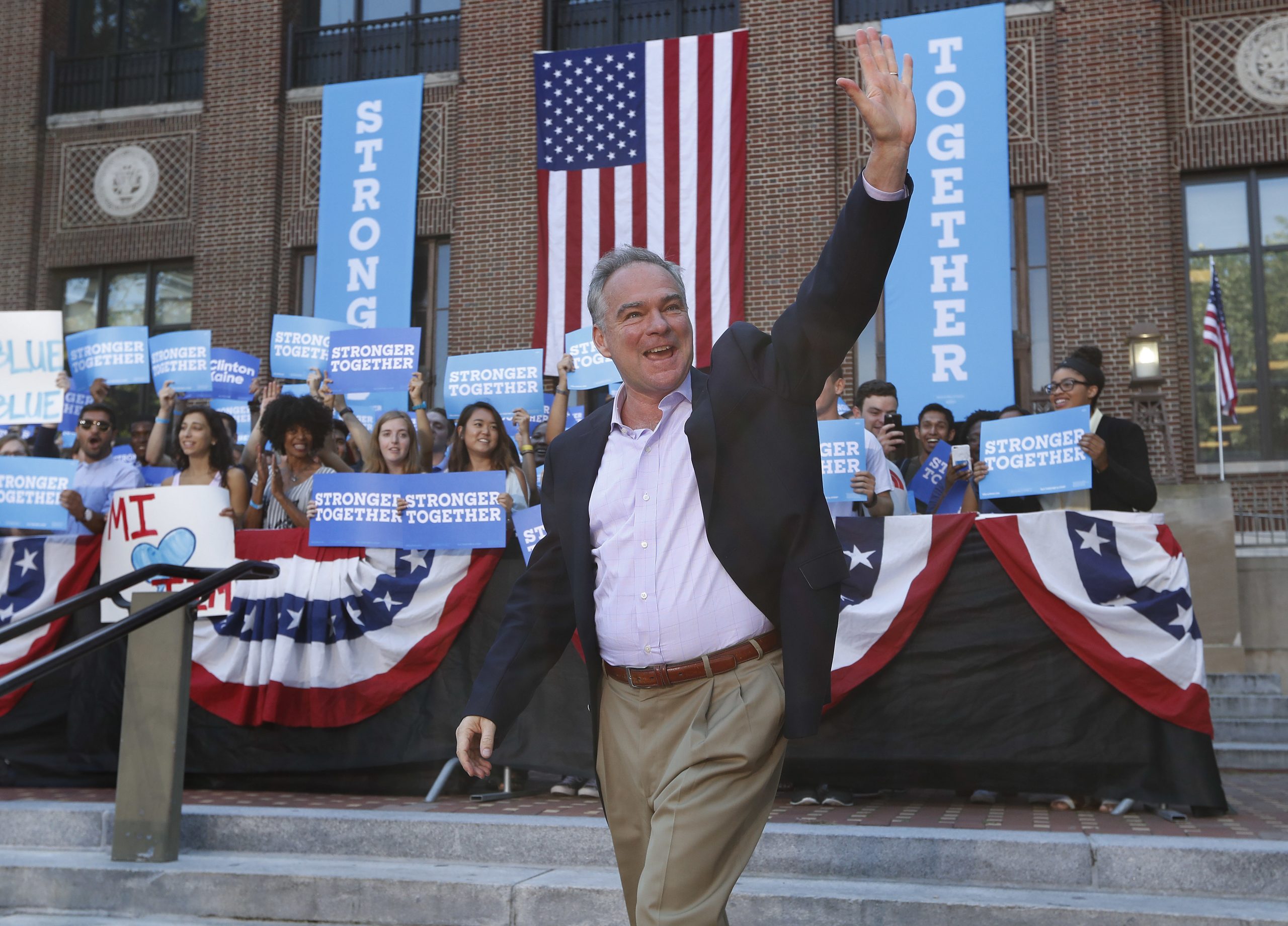 Kaine’s bishop rebukes him on gay marriage