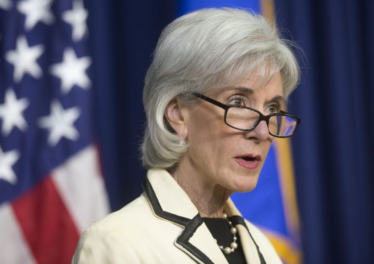 Secretary of Health and Human Services Kathleen Sebelius has violated a federal law known as the Hatch Act, which restricts campaigning by government employees. (AP Photo)