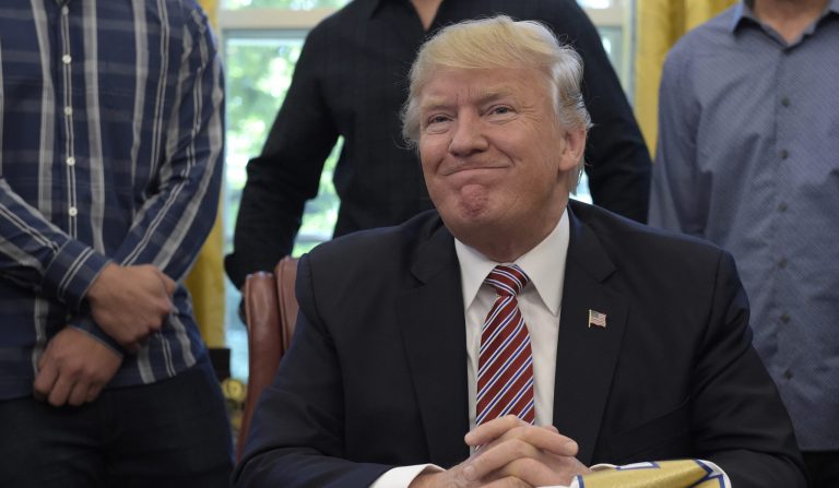 The president invited all 52 members of the Republican Senate caucus to the White House on Tuesday to make the case for the Obamacare repeal bill. (AP Photo/Susan Walsh)