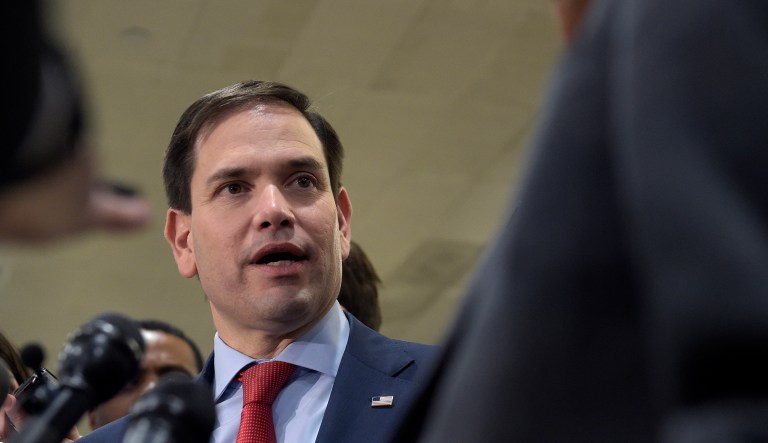 The Florida Republican has argued that the Department of Homeland Security should render Venezuelans eligible for temporary protected status. (AP Photo/Susan Walsh)