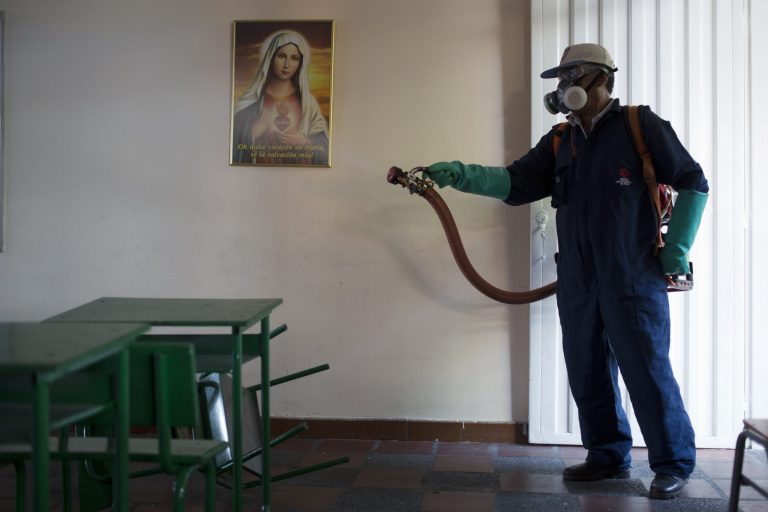 Argentine scientists reported that the rise of microcephaly cases may not be linked to the Zika virus. (AP Photo/Ricardo Mazalan)