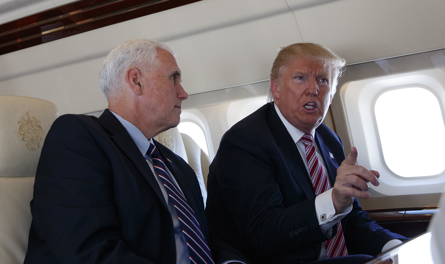 Trump splits with Pence: ‘People don’t care’ about tax returns