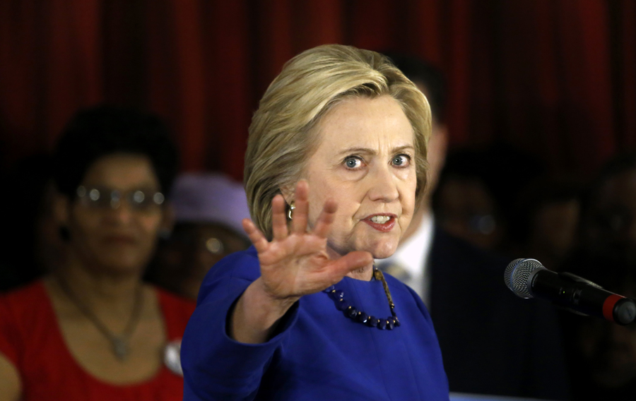 Clinton: GOP opposition to Obama on Supreme Court ‘pure, naked hostility’