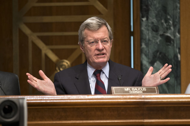 Senate Finance Committee Chairman Max Baucus, D-MT, fears implementation of Obamacare is headed for 