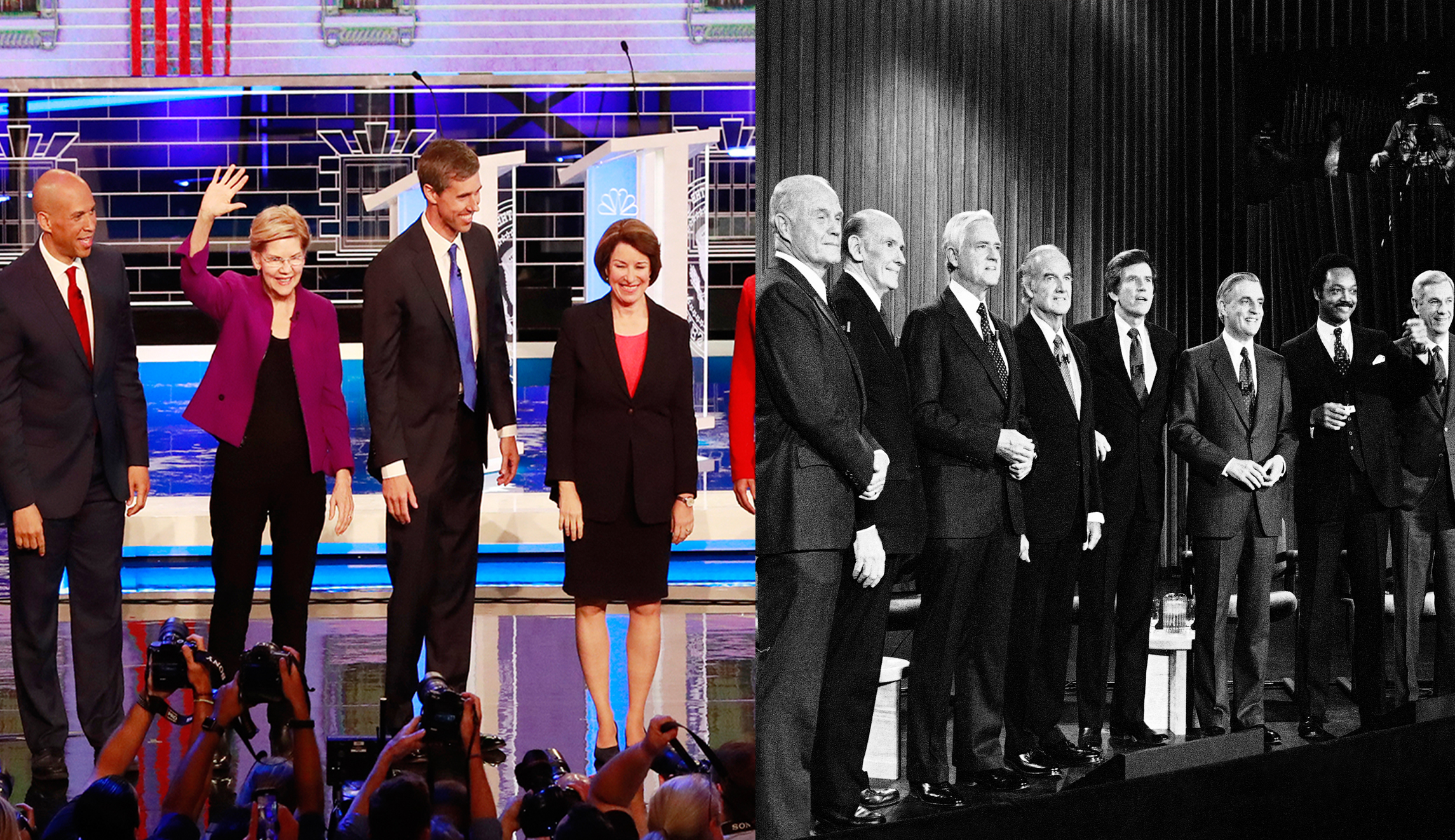 The 2020 Democrats pale in comparison to the logical Democratic candidates of the past