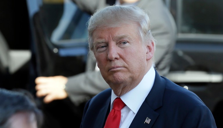 Trump is avoiding transparency by not disclosing waivers he issued for some of his administration's hires. (AP Photo/Charlie Neibergall)