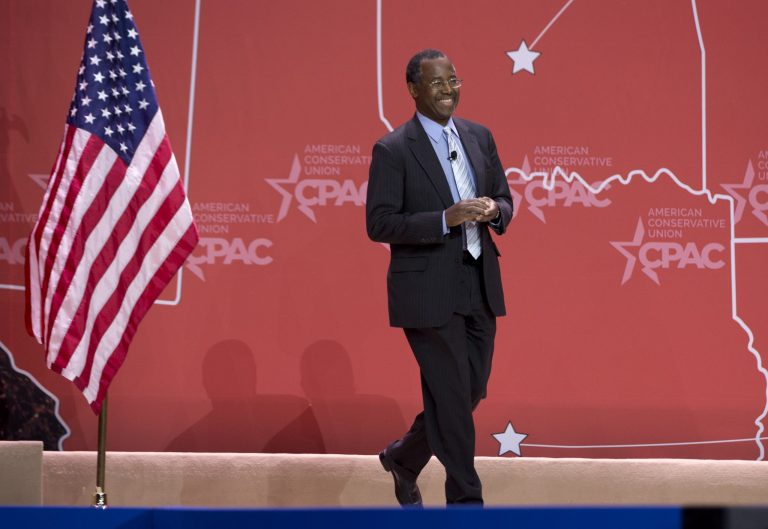 Ben Carson has deflected policy questions by saying he is not yet a candidate and is still studying the issues. (AP Photo)Â 