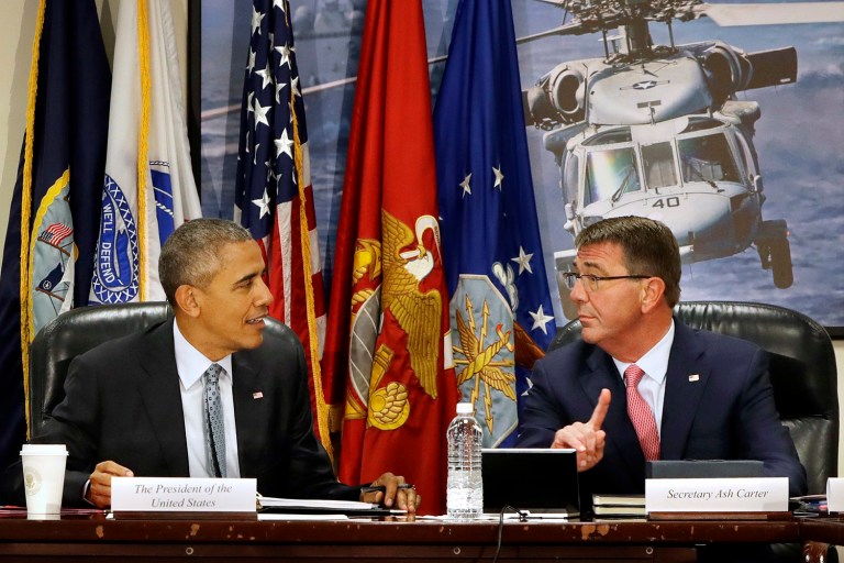 The Pentagon Friday refused to weigh in on the question, —œWho is the founder of ISIS?—&pound; (AP Photo/Jacquelyn Martin)