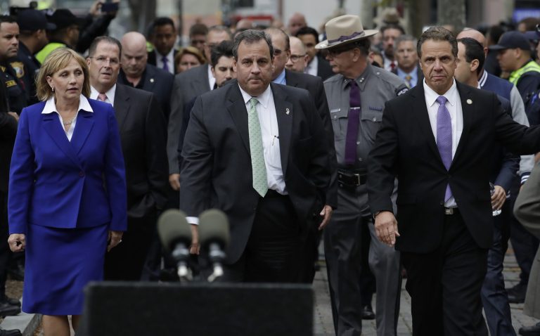 —œWe’re not going to speculate about the cause of the accident. The fact is that we are in the midst of an investigation,—&pound; Chris Christie said. (AP Photo)