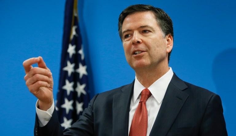 Former FBI Director James Comey joked on Twitter about the upcoming release of his memoir, saying, 