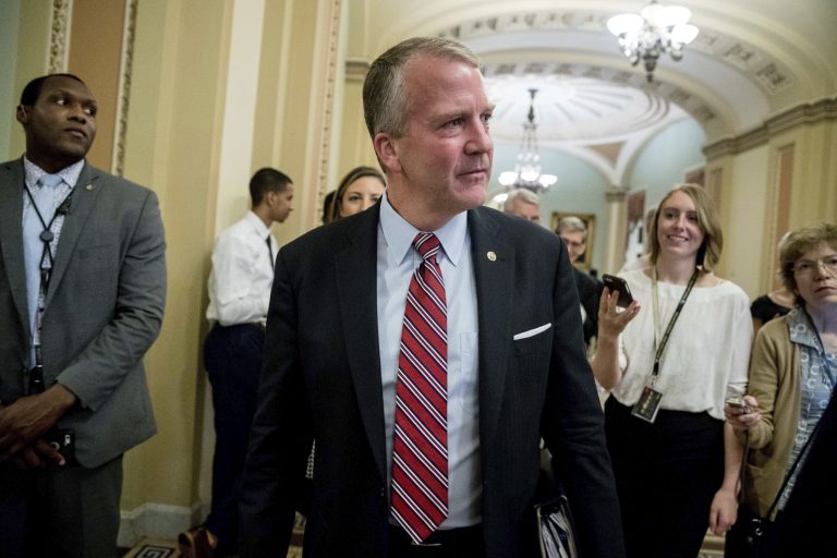 Sen. Dan Sullivan, R-Alaska, said on Friday that the U.S. must upgrade its missile defenses following the newest North Korea test launch of an intercontinental ballistic missile. (AP Photo/Andrew Harnik)