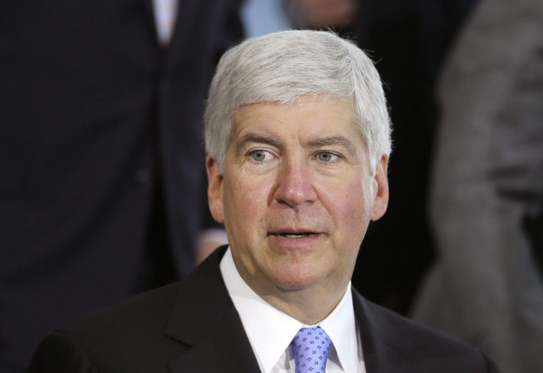 Snyder touts expanded Medicaid in re-election bid