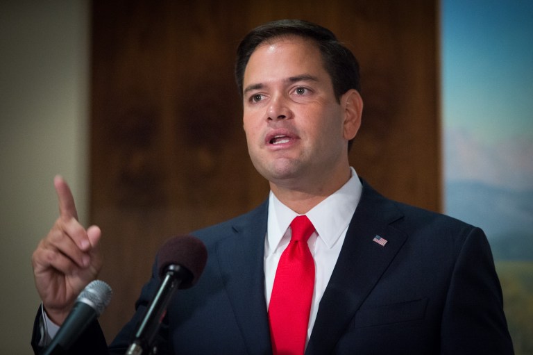 Sen. Marco Rubio, R-Fla., is the presumptive front-runner for the 2016 Republican presidential nomination. (Examiner/Graeme Jennings)