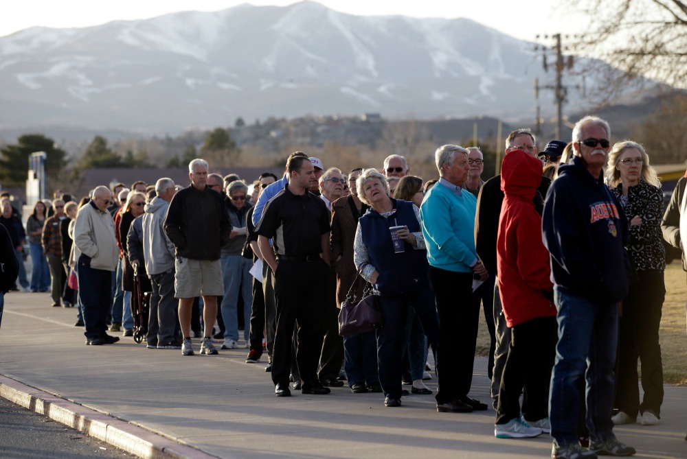 Entrance polls may paint bleak picture for Trump