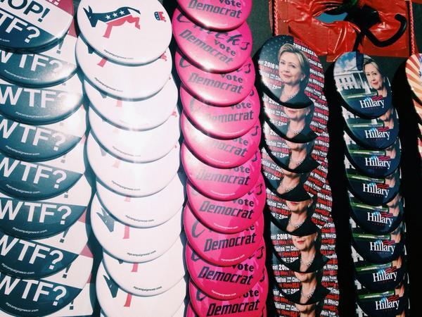 Hillary Clinton is in Iowa, in whose primary she finished third in 2008, ostensibly for retiring U.S. Sen. Tom Harkin's fish fry. (Rebecca Berg/Washington Examiner)