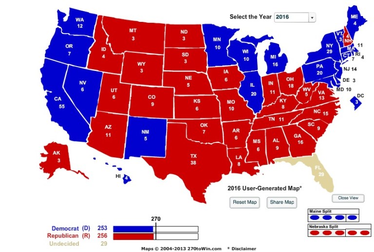 The tricky — but not impossible — electoral math of a Bush-Rubio ticket