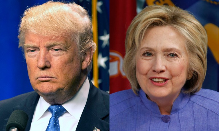 It's a sign that Trump's high name recognition may be backfiring on him in the general election. (AP Photo/Jim Cole)