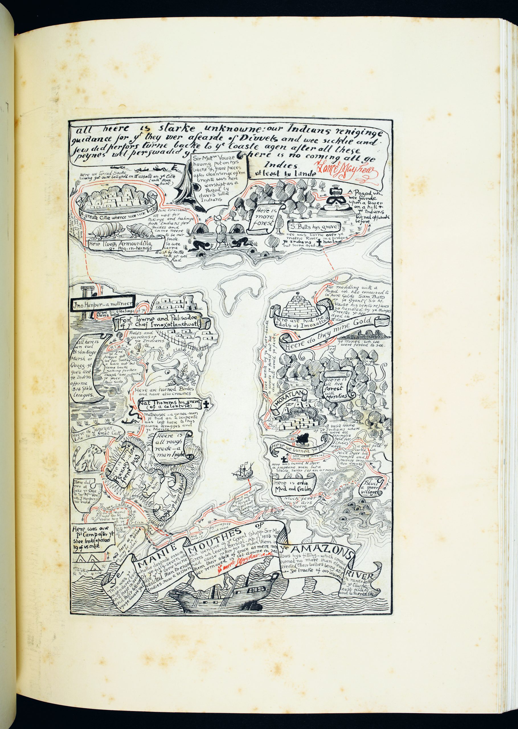 A map made by Rudyard Kipling