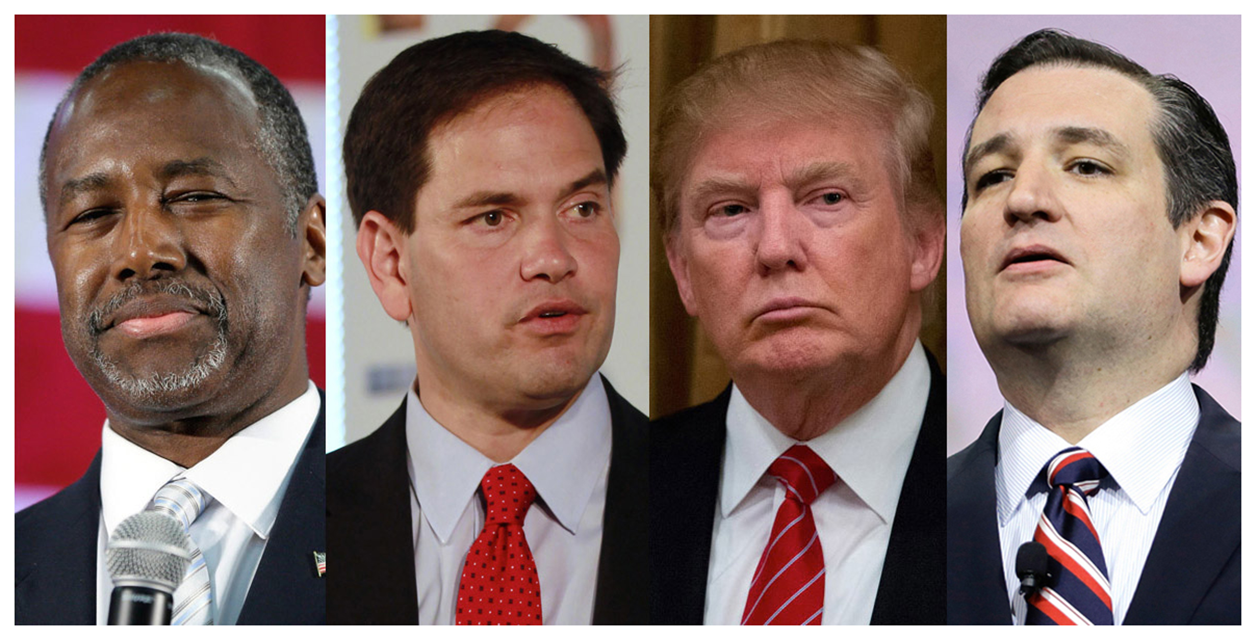 Poll: Trump, Carson, Rubio, Cruz rising