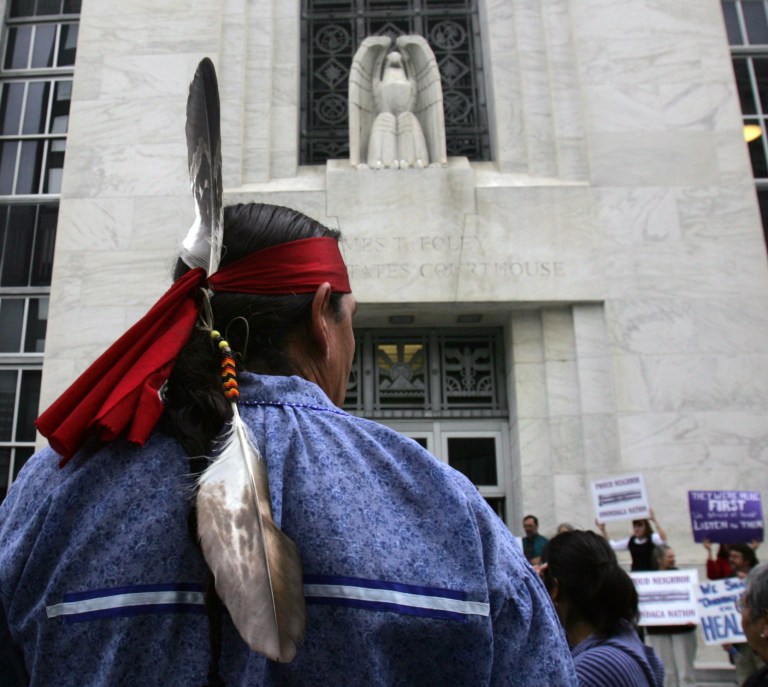 Native Americans say US violated human rights