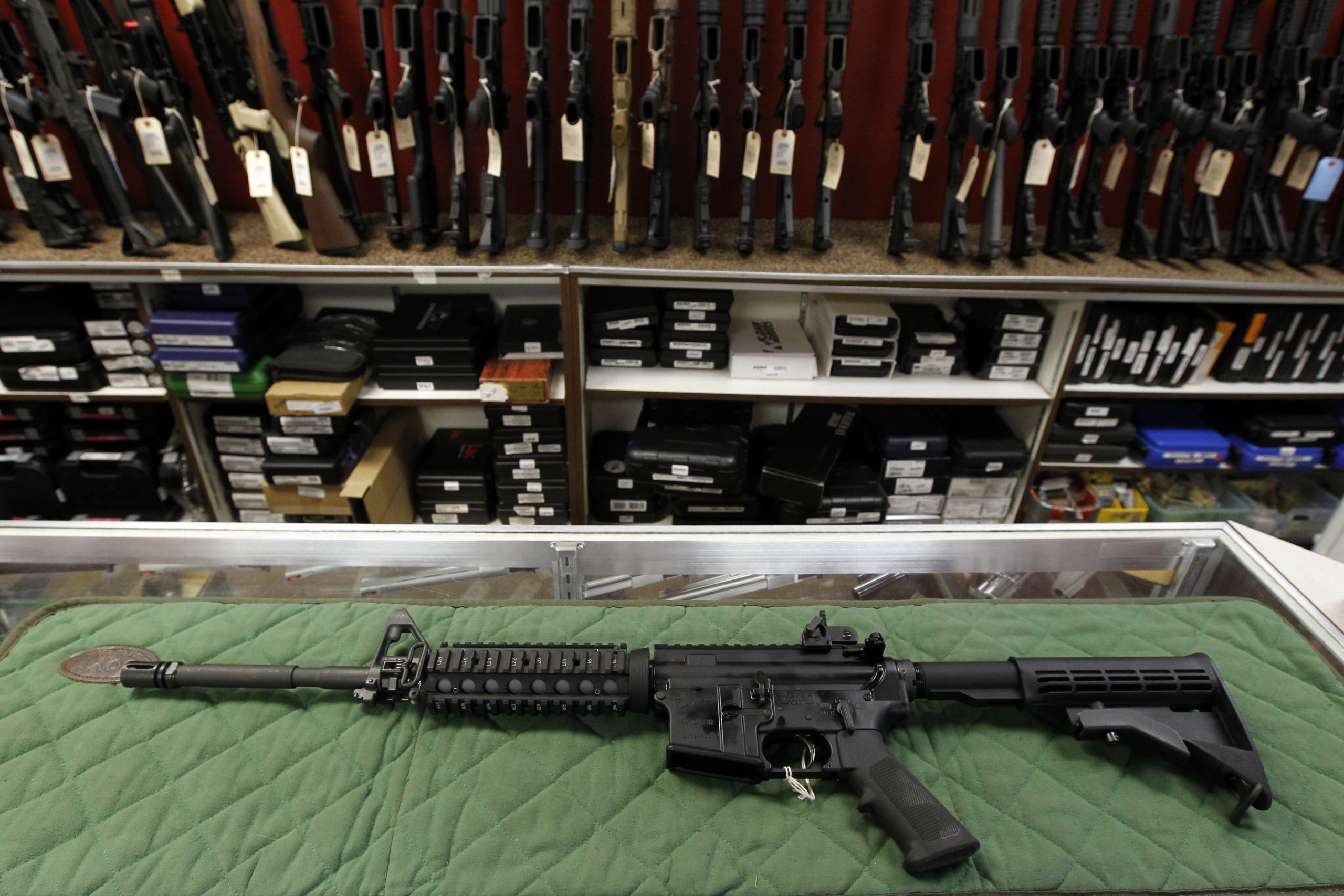 Fearful of ban, frenzied buyers swarm gun stores