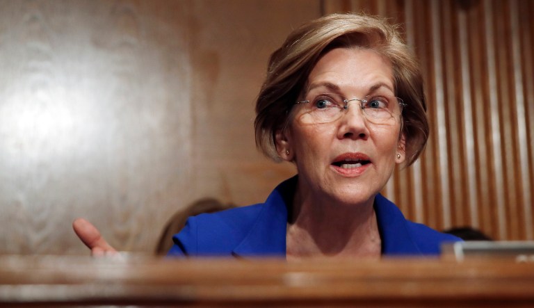 Sen. Elizabeth Warren, D-Mass., suggested prohibiting insurers from providing narrow networks of doctors who patients can see, dropping coverage for a prescription in the middle of the year, or leaving the Obamacare exchanges. (AP Photo/Carolyn Kaster)