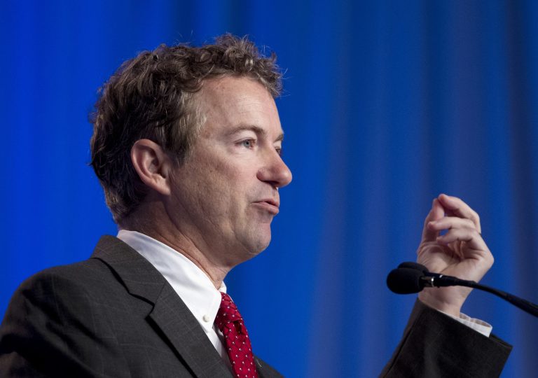 Sen. Rand Paul, R-Ky.,ÃÂ Paul wants to amend the U.S. Constitution so that members of Congress, the Executive and Judicial branch are subject to the laws in the same way as the rest of America. (AP/Jose Luis Magana)