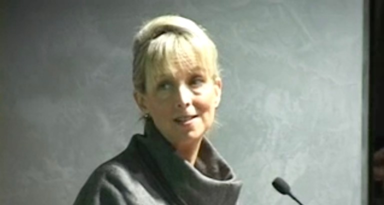 Molly Macauley, 59, vice president of research at the Washington think tank Resources for the Future, was killed late Friday night outside her home in the Roland Park neighborhood in Baltimore. (Image courtesy screenshot)