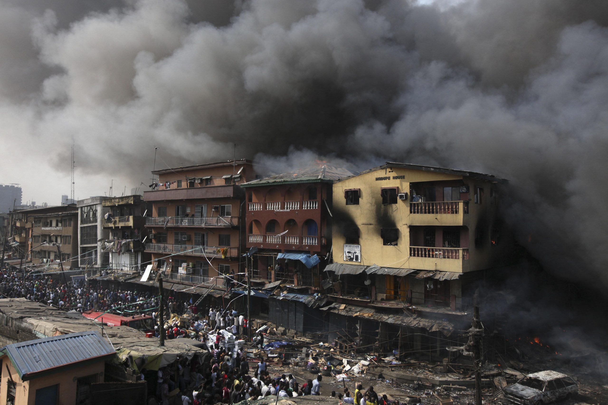 Fireworks warehouse in Nigeria explodes, killing 1