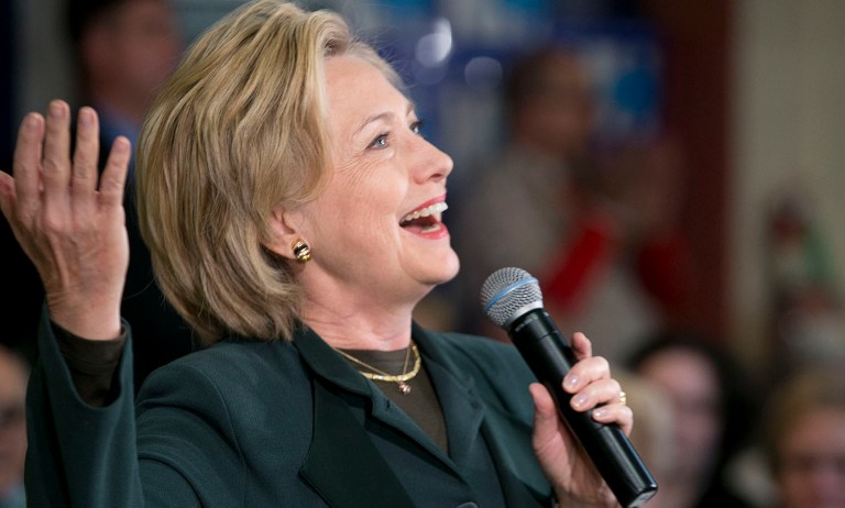 There just isn't doubt about the consequences for the Supreme Court of a Clinton win. (AP Photo/Robert F. Bukaty)