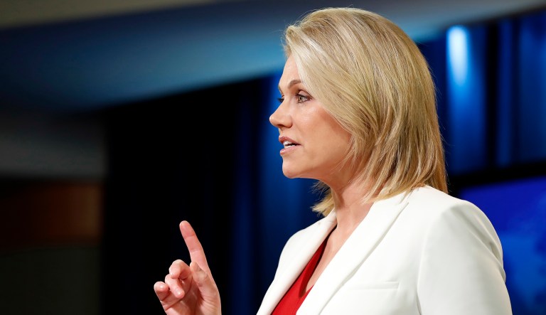 "January 29 was the start date for this," State Department spokeswoman Heather Nauert told reporters. "It was not a deadline to impose new sanctions on Russia." 