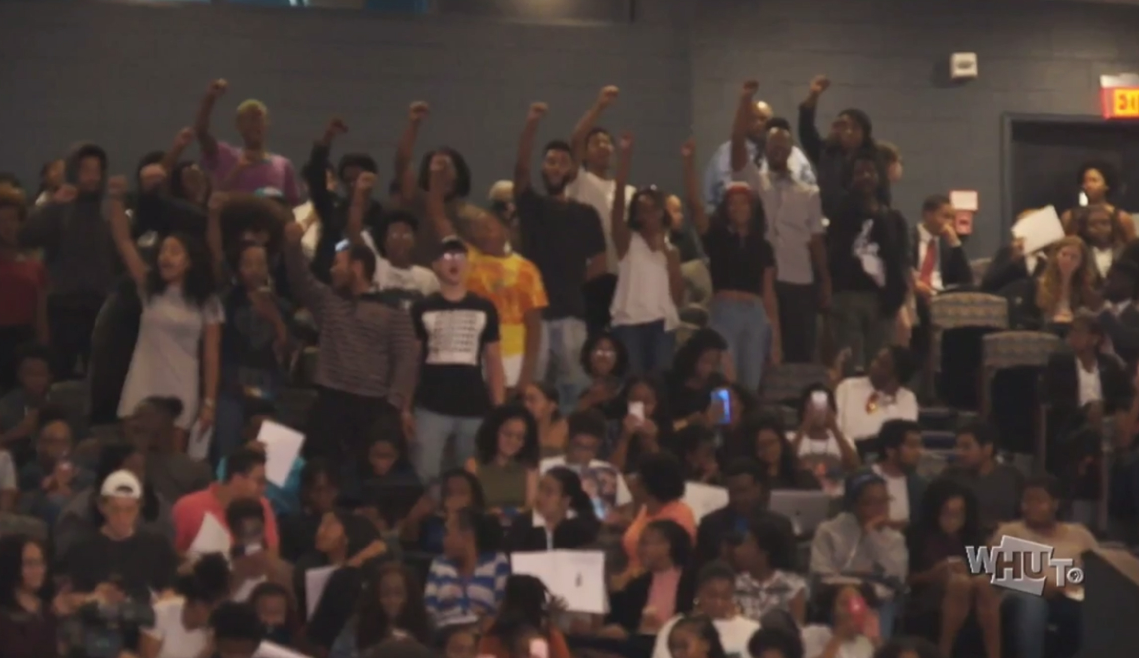 Protesters interrupt ex-FBI Director James Comey’s address at Howard University