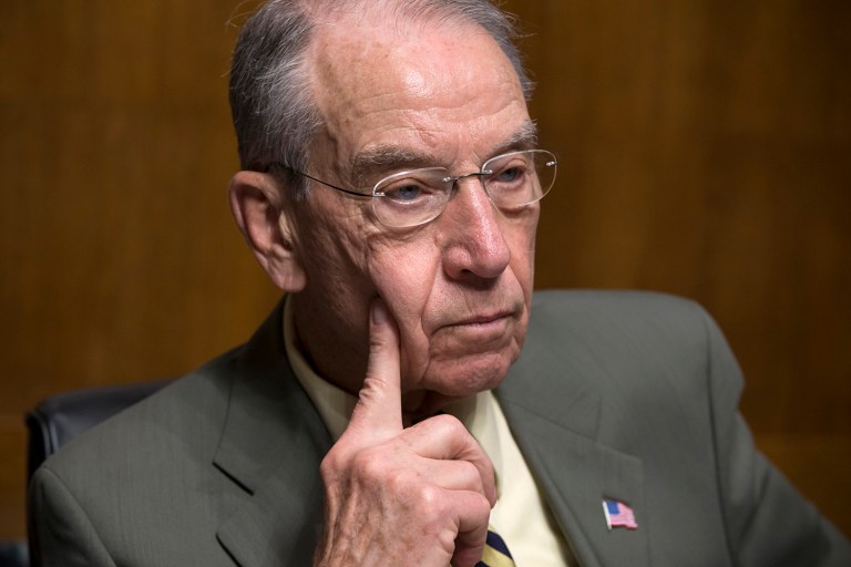 In a letter to U.S. Immigration and Customs Enforcement Director Sarah R. Saldana, Grassley questioned the federal government's lagging approval process for local jurisdictions seeking the authority to perform the functions of federal immigration agents under a program known as 287(g). (AP Photo/J. Scott Applewhite, File)