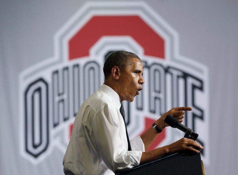 Obama trying to win back wary young voters