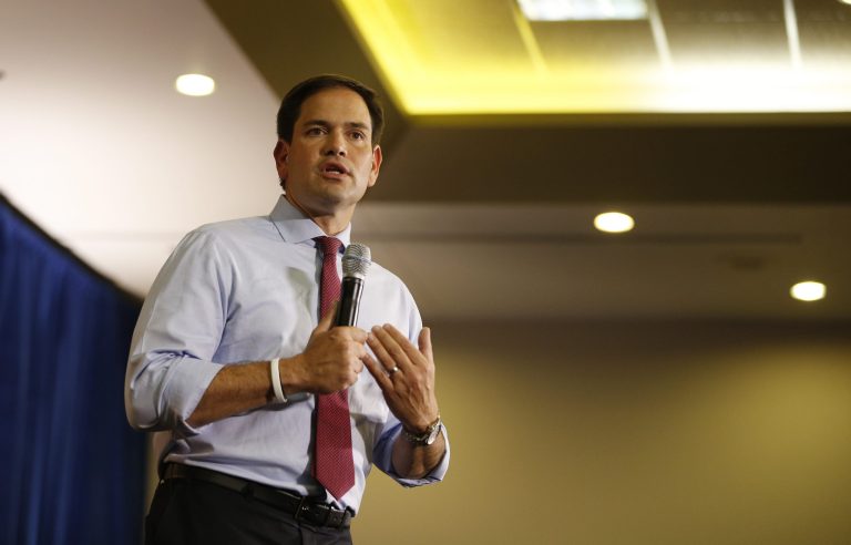 Republican presidential candidate Sen. Marco RubioÂ announced Monday that his team nabbed top conservative mind and health care policy wonk for his 2016 run.Â (AP Photo/John Locher)