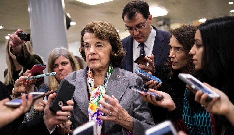 Sen. Dianne Feinstein, D-Calif., the ranking member on the Senate Judiciary Committee, said the criminal referral is 