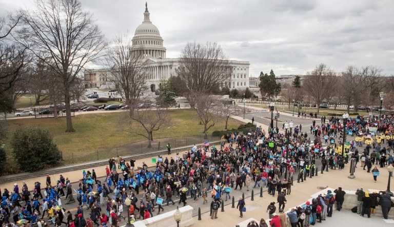 It's also discouraging that Republicans cannot garner enough support for one of the main tenets of their party, even when they only need to whip up a handful of votes to do it. (AP Photo/J. Scott Applewhite, File)